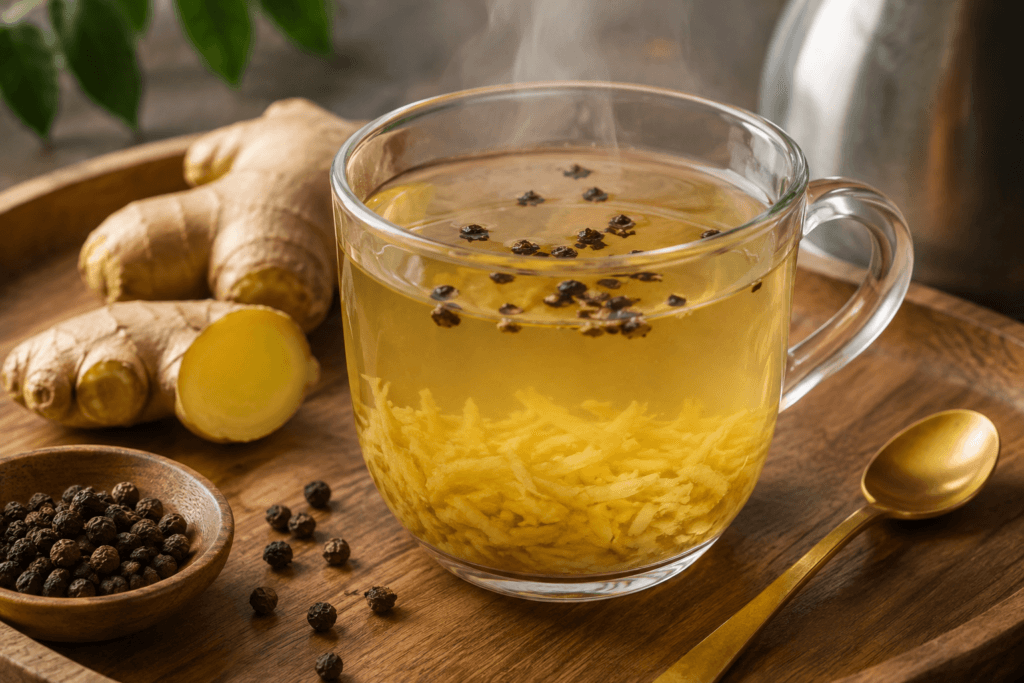 Infusion de poivre noir
