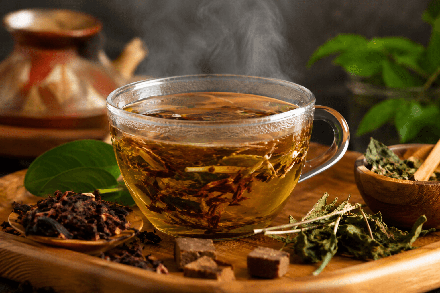 Infusion contre les maladies de la saison des pluies