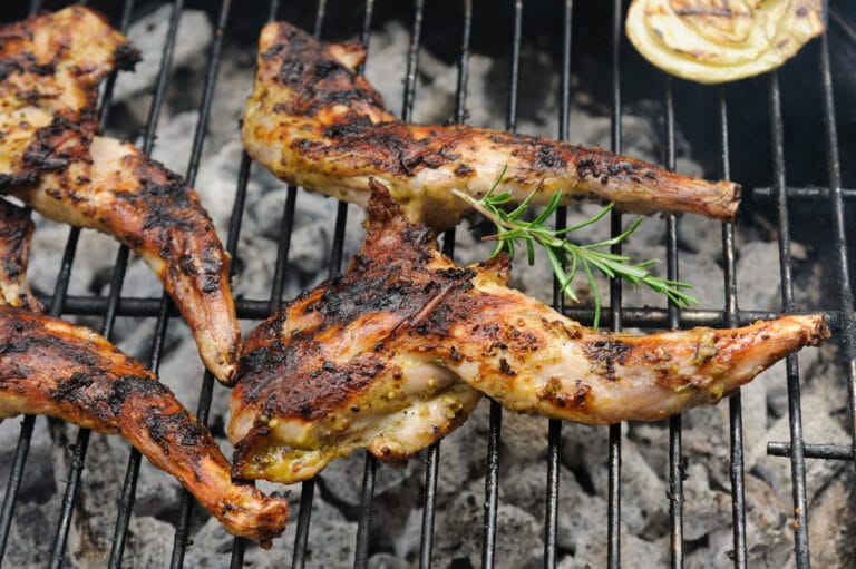 Lapin grillé